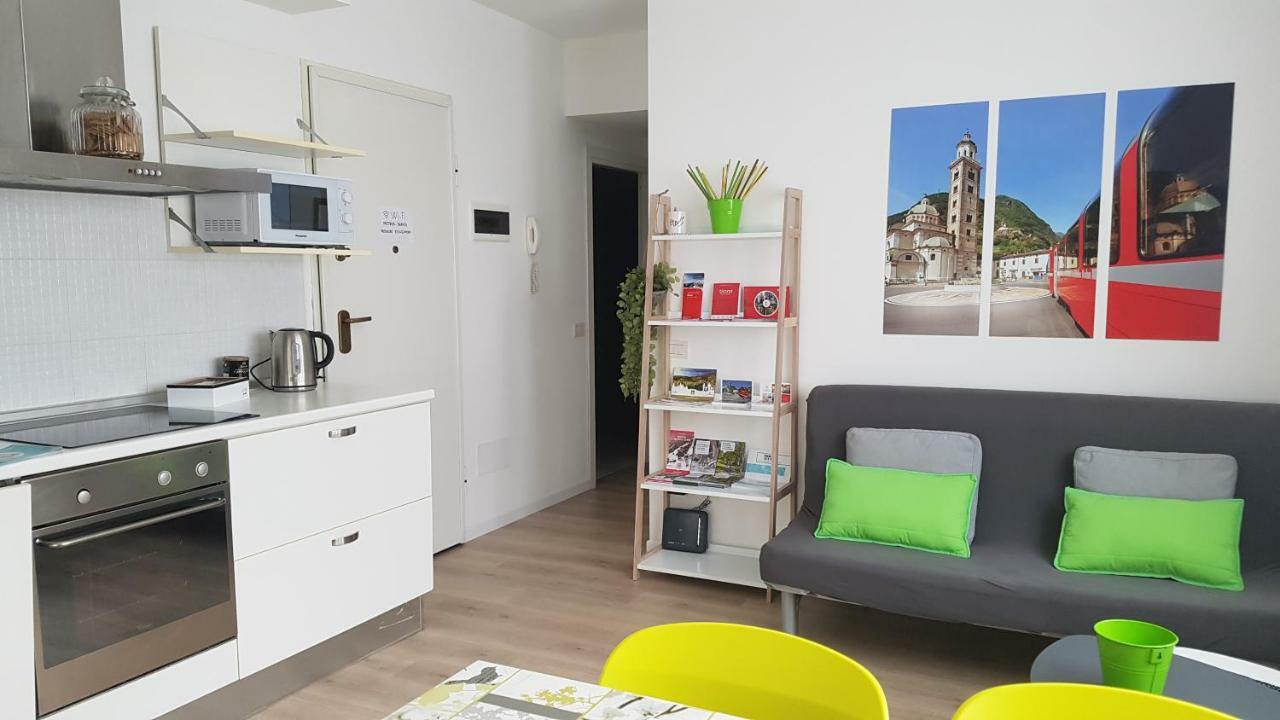 Le Stanze Del Trenino Rosso Apartment Tirano Bagian luar foto