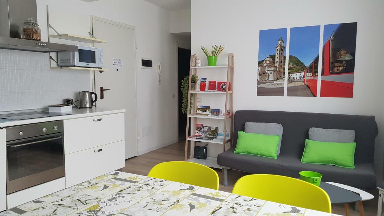 Le Stanze Del Trenino Rosso Apartment Tirano Bagian luar foto